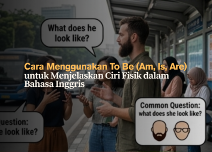 Cara Menggunakan To Be (Am, Is, Are) untuk Menjelaskan Ciri Fisik dalam Bahasa Inggris