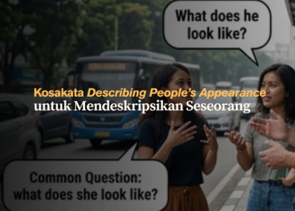 Kosakata Describing People’s Appearance untuk Mendeskripsikan Seseorang