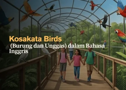 Nama-Nama Birds (Burung dan Unggas) dalam Bahasa Inggris