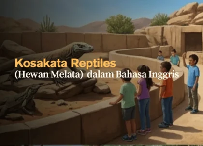 Nama-Nama Reptiles (Hewan Melata) dalam Bahasa Inggris
